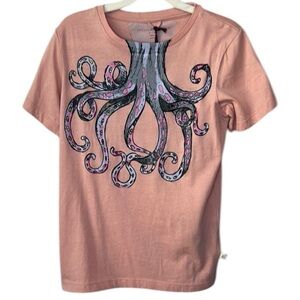 Stella McCartney Kids Octopus Short Sleeve Top Size 10